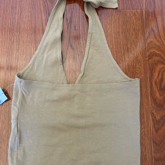 Hollister Tan Halter Neck Top Size S - Picture 3 of 5